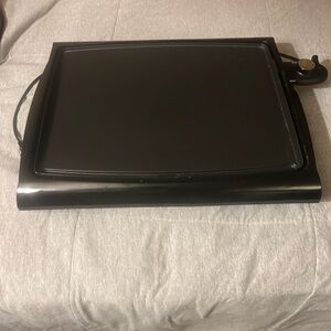 Electric Nonstick Griddle - Black General Electric